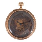 International Watch Company - Open-Faced Pocket Watch 14ct gold