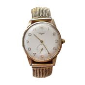 Men's Longines Wristwatch 9ct gold
