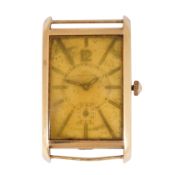 International Watch Company - Oversized Wristwatch (Head Only) 14ct gold
