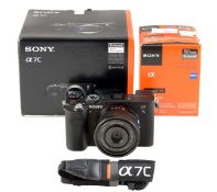 Sony 7C Full Frame Mirrorless Digital Camera. With Carl Zeiss 35mm lens.