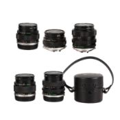 Olympus A Selection of OM Lenses