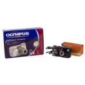 Olympus MJU Zoom 170 & 140 Compact 35mm Cameras
