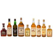 Assorted Whiskies - 9 bottles Mixed, Whisky/Whiskey