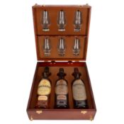 Knockando Valise Case with Glasses - 3 bottles Speyside, Single Malt