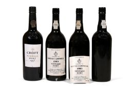 Various Vintage Ports - 4 bottles Vintage, Port