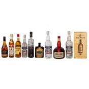 Assorted Spirits - 10 bottles Mixed, Spirits