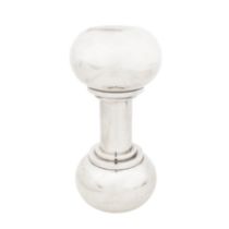 Asprey, London 'Dumbbell' Cocktail Shaker