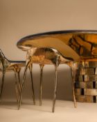 Valentin Loellmann (Dutch, b 1984) Bespoke table and chairs