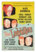 The Ladykillers, artwork by Reginald Mount (British 1906-1979) Scarce First Release vintage movie po