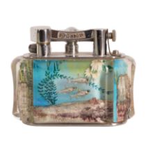 Alfred Dunhill (British 1872-1959) Half Giant Aquarium Lighter