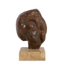 Stepan Dmitrievich Erzia (Nefyodov) (Russian 1876-1959) Head of a Woman