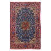 A fine Isfahan small carpet, central Persia