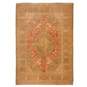 A fine Tabriz rug, north-west Persia
