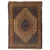 An antique Senneh rug, west Persia