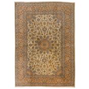 A fine Kashan carpet, central Persia