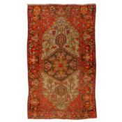 An antique Sarouk rug, west Persia