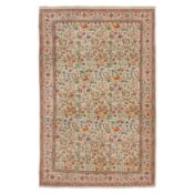 A very fine Indo-Tabriz carpet