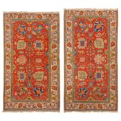 A pair of antique Tabriz rugs, north-west Persia