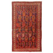 An antique Bakhtiari rug, west Persia