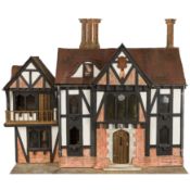 Stuart Home Bespoke built dolls house - Late 20th Century