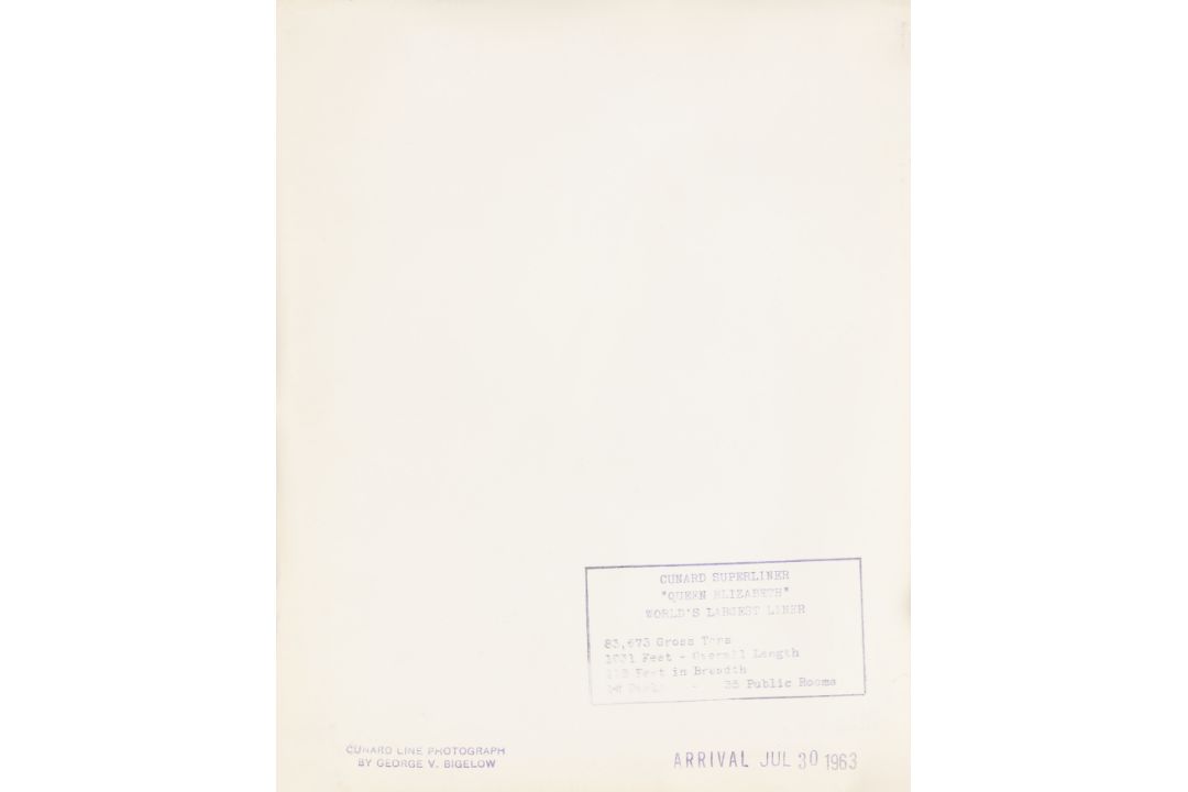 George V. Bigelow [Cunard Line Photographer] (XX) Sheikh Rashid bin Saeed Al Maktoum, New York, 1963 - Image 9 of 13
