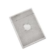 Birmingham 1841 by Joseph Willmore A Victorin sterling silver card case
