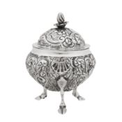 Maltese circa 1780 by Aloisio Troisi A late 18th century silver covered sugar bowl