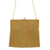 Possibly American, with import marks for London 1920 by The Gold Mesh Bag Co Ltd An early 20th centu