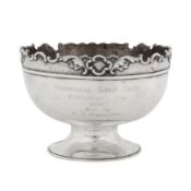 Shanghai dated 1933, marked Gwong Jiang An early 20th century Chinese export silver bowl