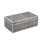 Bangkok circa 1900 marked Xiang He A late 19th / early 20th century Siamese (Thai) silver box