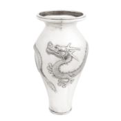 Canton circa 1900, marked Bao Sheng, retailed by Wang Hing A very large late 19th / early 20th centu