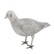 Schoonhoven 1890 by Hendrik Preijer of Hoorn A late 19th century Dutch 833 standard silver bird pepp