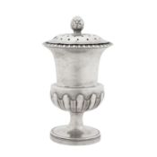 Canton circa 1830, marked Khe Cheong An early 19th century Chinese export silver pepper pot