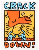 Keith Haring (American, 1958-1990) Crack Down