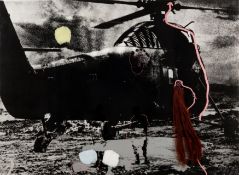 § Wolf Vostell (German, 1932-1998) Drei Haare und Schatten