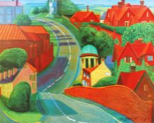 § David Hockney O.M. C.H. R.A. (British 1937-2026) The Road to York Through Sledmere