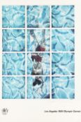 § David Hockney O.M. C.H. R.A. (British, 1937-2026) Los Angeles 1984 Olympic Games [Baggott 131]