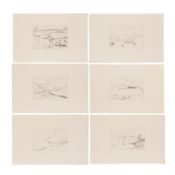 § Barry Flanagan (British, 1941-2009) Loch Ness Suite (six etchings)