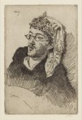 § Augustus John (British, 1878-1961) Portrait of J Hope-Johnstone [Dodgson 139]