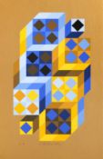 § Victor Vasarely (Hungarian/French, 1906-1997) Tridim-Gordes