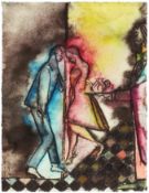 § Chris Ofili (British, b.1968) Mali Memory (Tea Dance)
