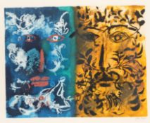 § John Piper C.H. (British, 1903-1992) Foliate Head [Levinson 368]