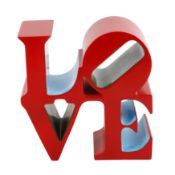 Robert Indiana (American, 1928-2018) Love Red Blue Green