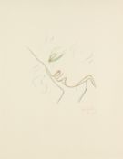 § After Jean Cocteau (French, 1889-1963) Tête de Garçon en couleur
