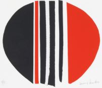 § Sir Terry Frost R.A. (British, 1915-2003) Red, Black and White with Cream [Kemp 209]