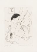 § David Hockney O.M. C.H. R.A. (British, 1937-2026) An Erotic Etching [SAC 172]