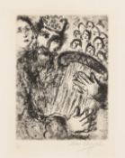 § Marc Chagall (Russian/French, 1887-1985) Le Roi David à la harpe [Cramer 14]