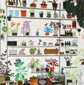 Jonas Wood (American, b.1977) Large Shelf Still Life