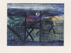 § Dame Barbara Rae D.B.E. R.A. (British, b.1943) Gate - Tierra Amarilla
