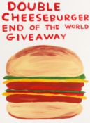 § David Shrigley O.B.E. (British, b.1968) Double Cheeseburger End of the World Giveaway